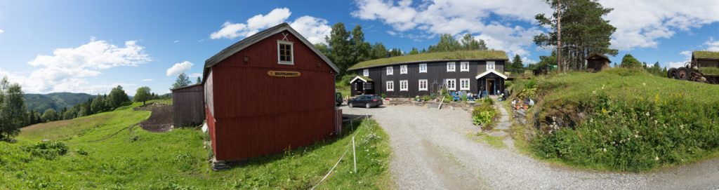 Farm yard at Beitlandet